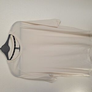 Mens Cream Short Sleeve Tee